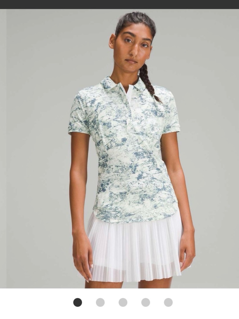 Lululemon Quick Dry Short Sleve Polo Shirt